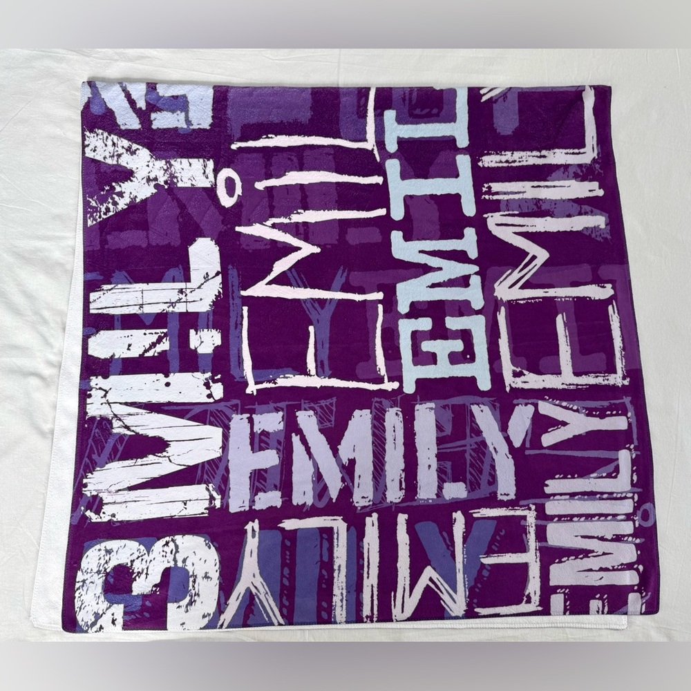 Personalized “Emily” Beach Towel - Picture 1 of 5